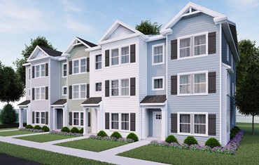 4 Unit Exterior Rendering