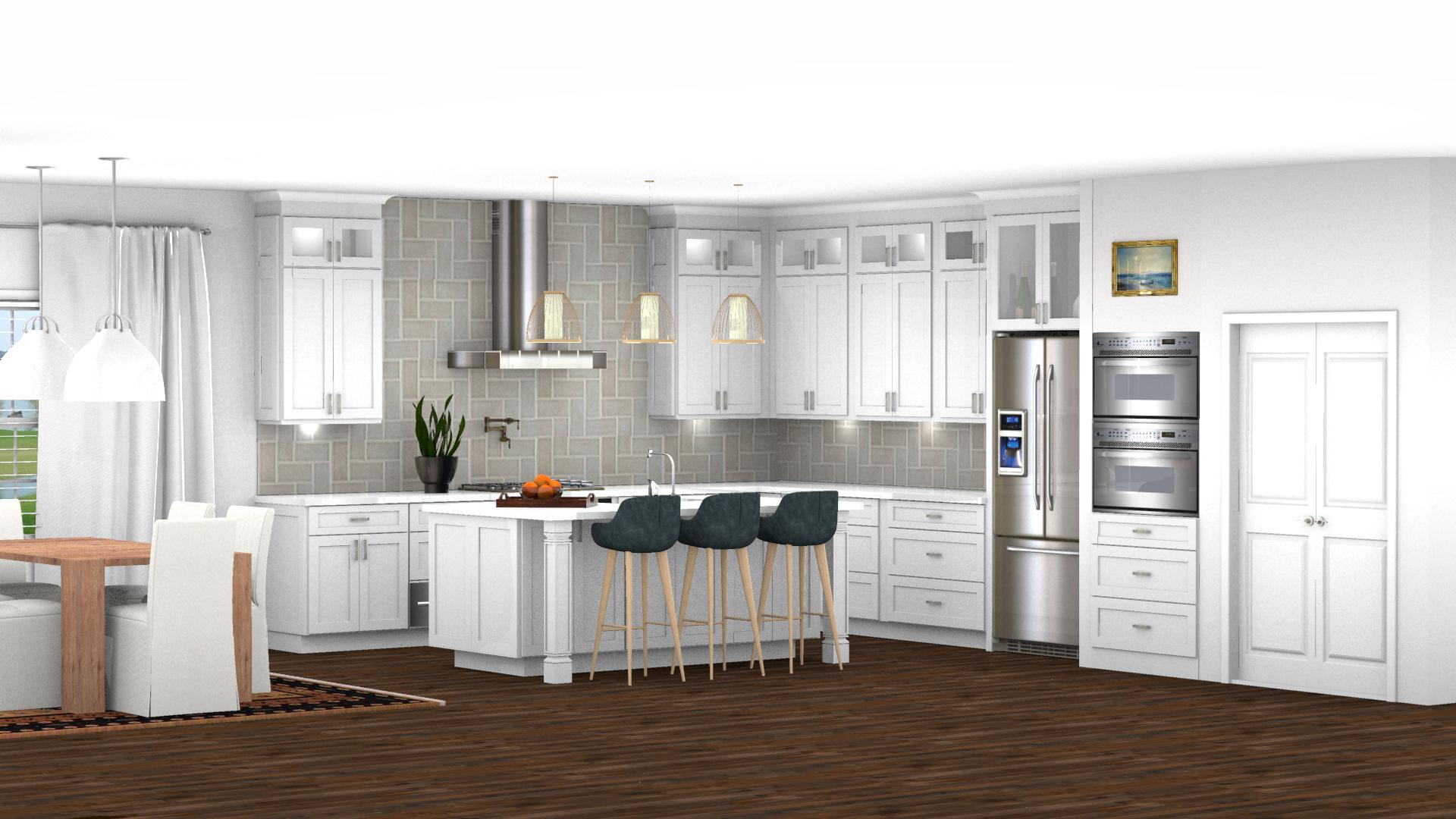 St. Jude Dream Home Kitchen Rendering Pic 1